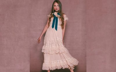 VOGUE NOVIAS: Vestido Romántico Vintage